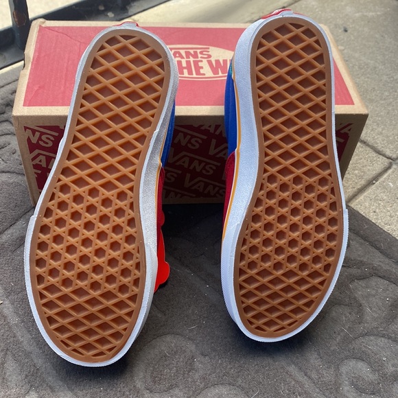 COLORFUL Kid Vans size 2.5 - Picture 7 of 15